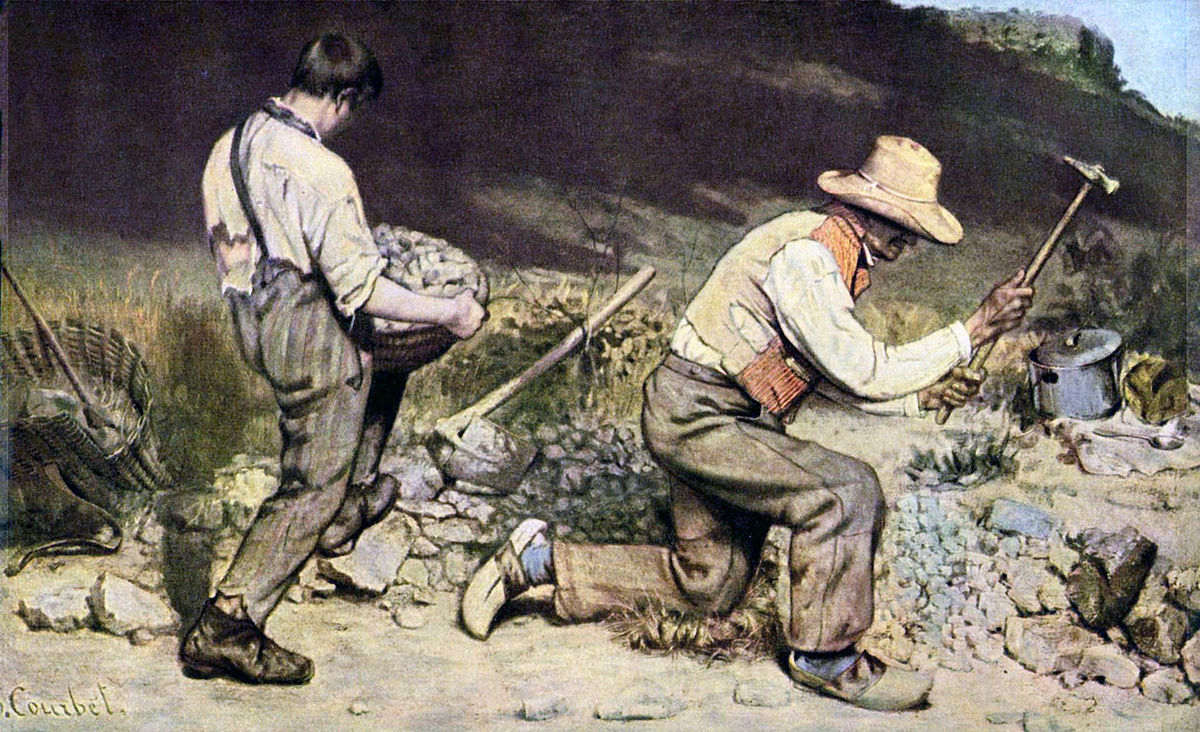 Courbet, Os Quebradores de Pedra