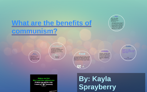 Leitura: As vantagens do comunismo